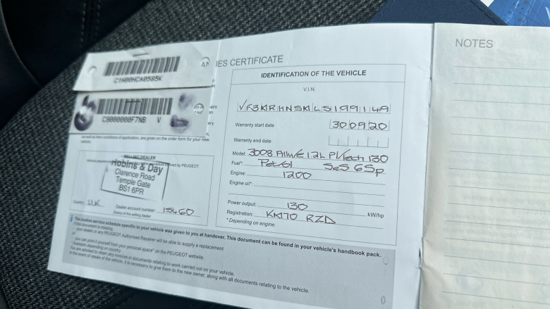 Peugeot 3008 1.2 PureTech Allure 5dr Petrol Estate